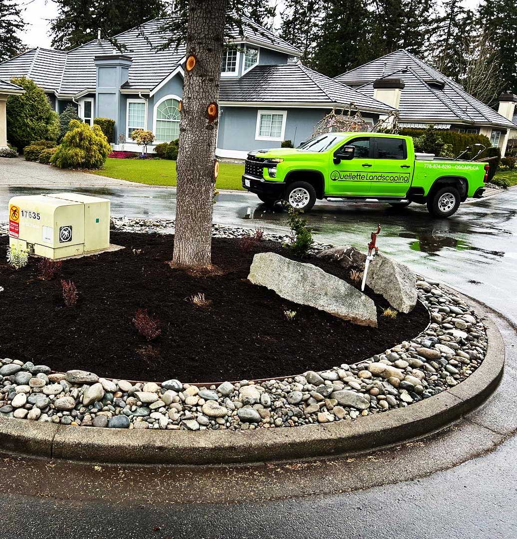 We do both residential and commercial landscaping contracts in White Rock, Surrey, Langley and Vancouver area.